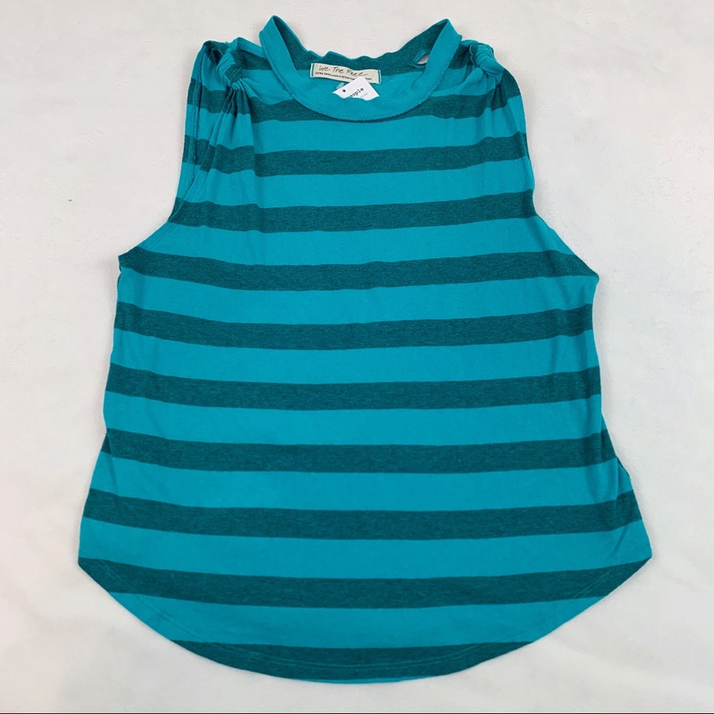Free people The knotted Twist Stripe Tank cut out - Picture 5 of 12
